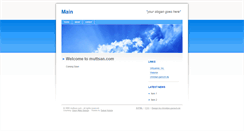 Desktop Screenshot of muttsan.com